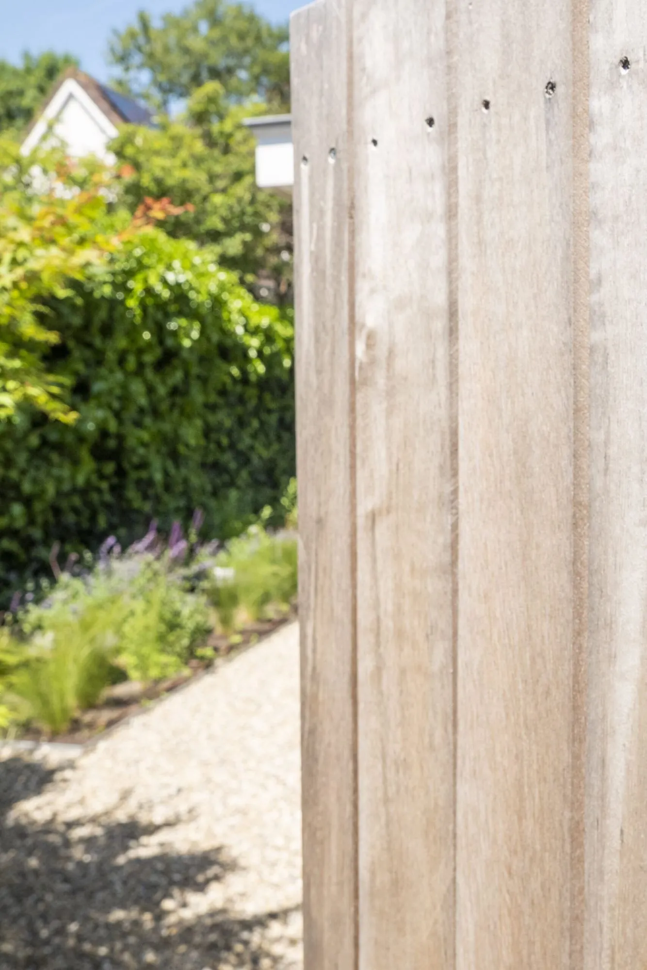 Strakke lijnen en eigentijdse elegantie in een moderne tuin