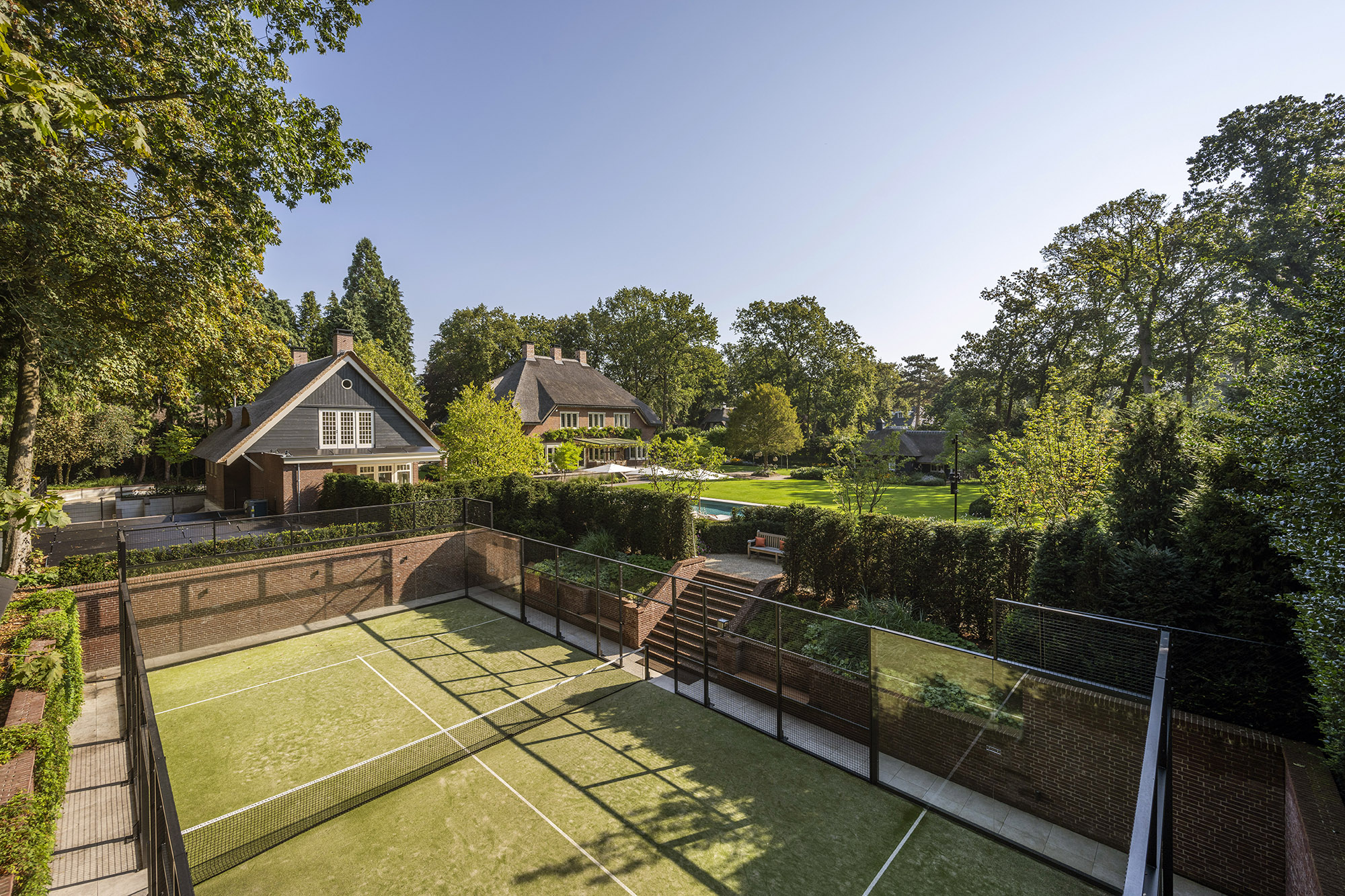 Verzonken padelbaan