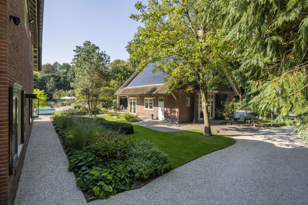 Hoogwaardige beplanting en materialen