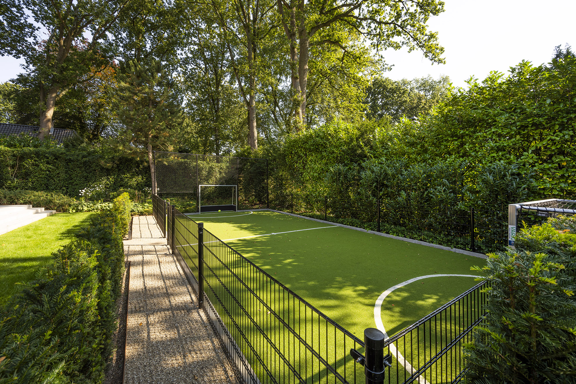 Verzonken padelbaan