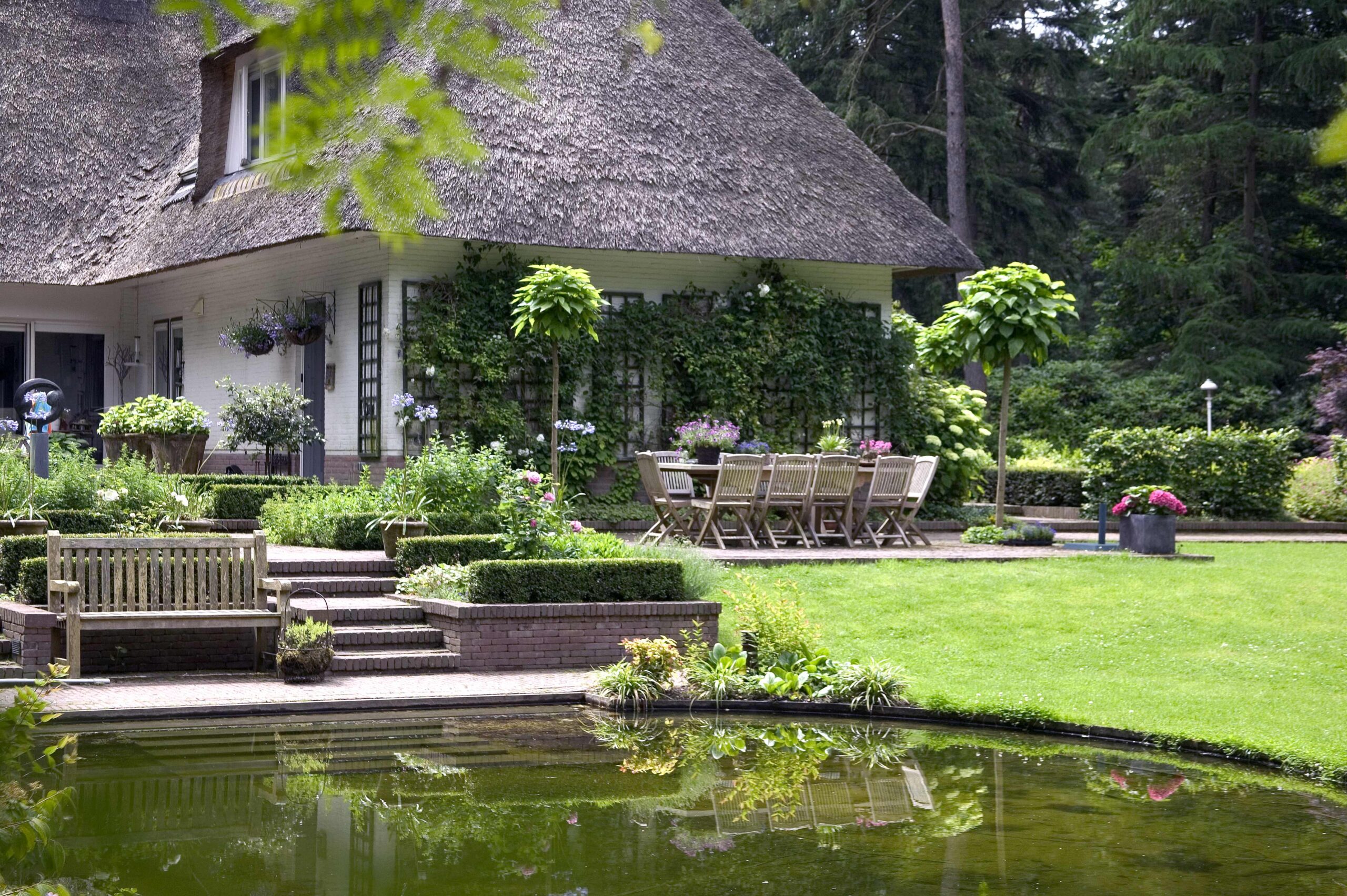 Natuurlijke villatuin vol beleving en rust