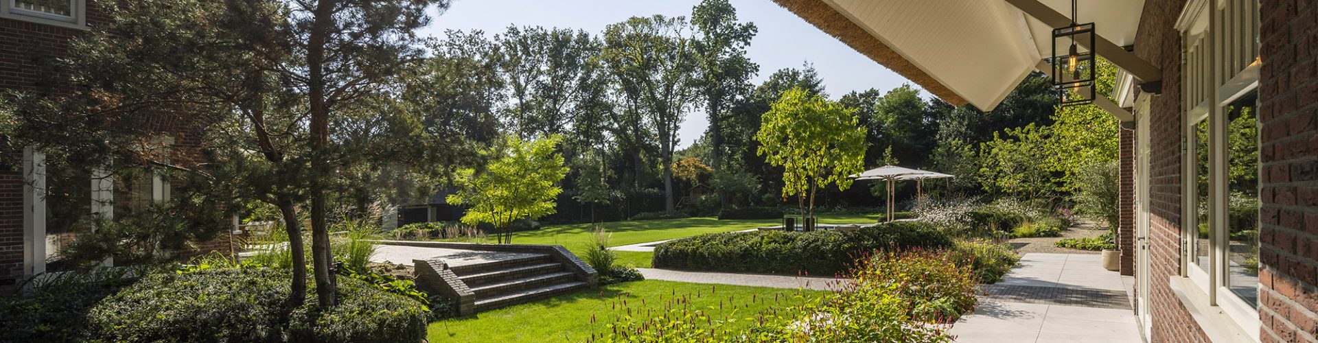 Hoogwaardige beplanting en materialen